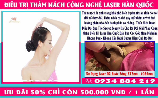 Spa Điều Trị Thâm Nách