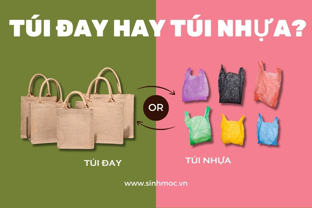 Tại sao nên chọn túi đay thay vì túi nhựa?