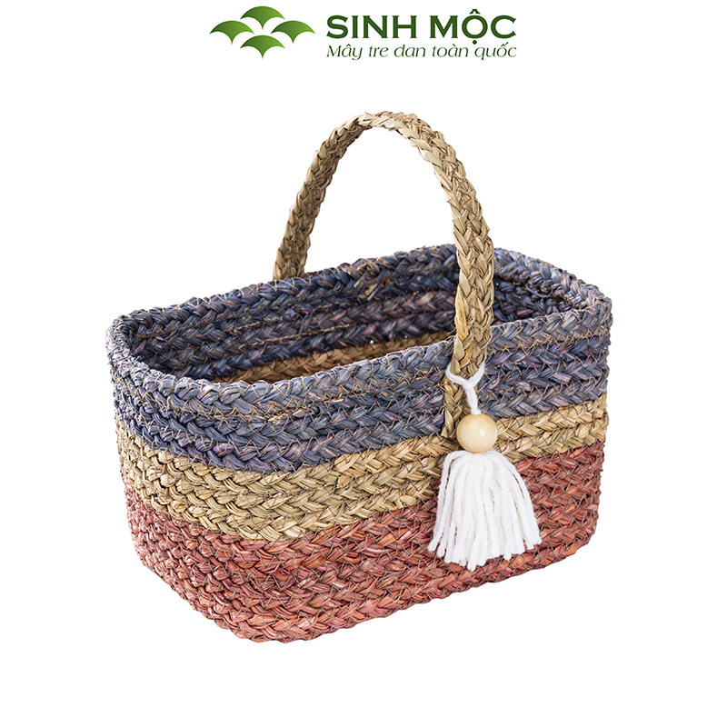 {Hot} Giỏ decor đựng đồ văn phòng, giỏ picnic, đi biển, dã ngoại, giỏ ...