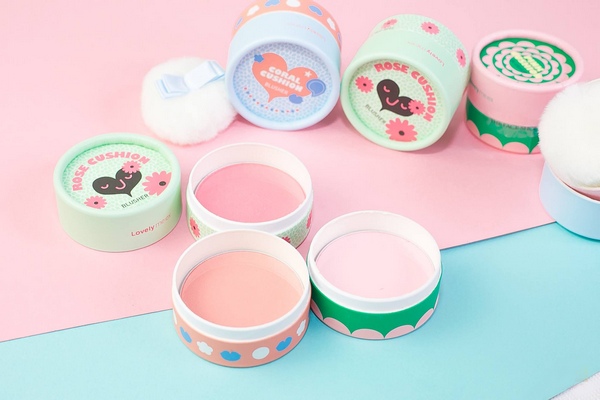 PHẤN MÁ HỒNG LOVELY MEEX CUSHION BLUSHER THE FACE SHOP Mỹ Phẩm Alacarte