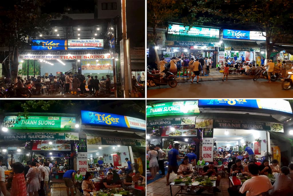 Các quán hải sản bình dân nổi tiếng ở Nha Trang
