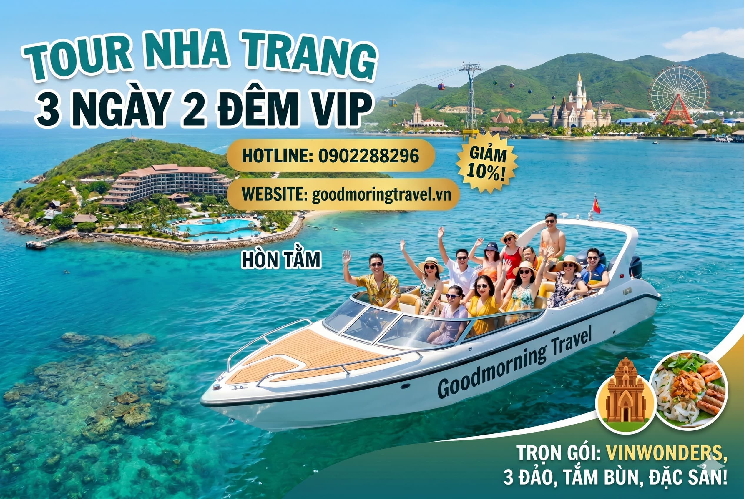 Tour Nha Trang 3 ngày 2 đêm