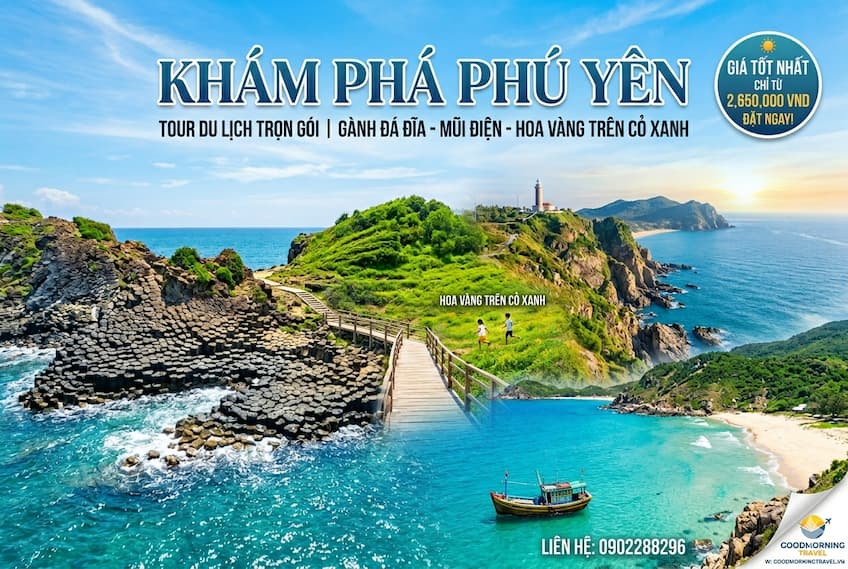 Tour Nha Trang - Phú Yên 2 ngày 1 đêm