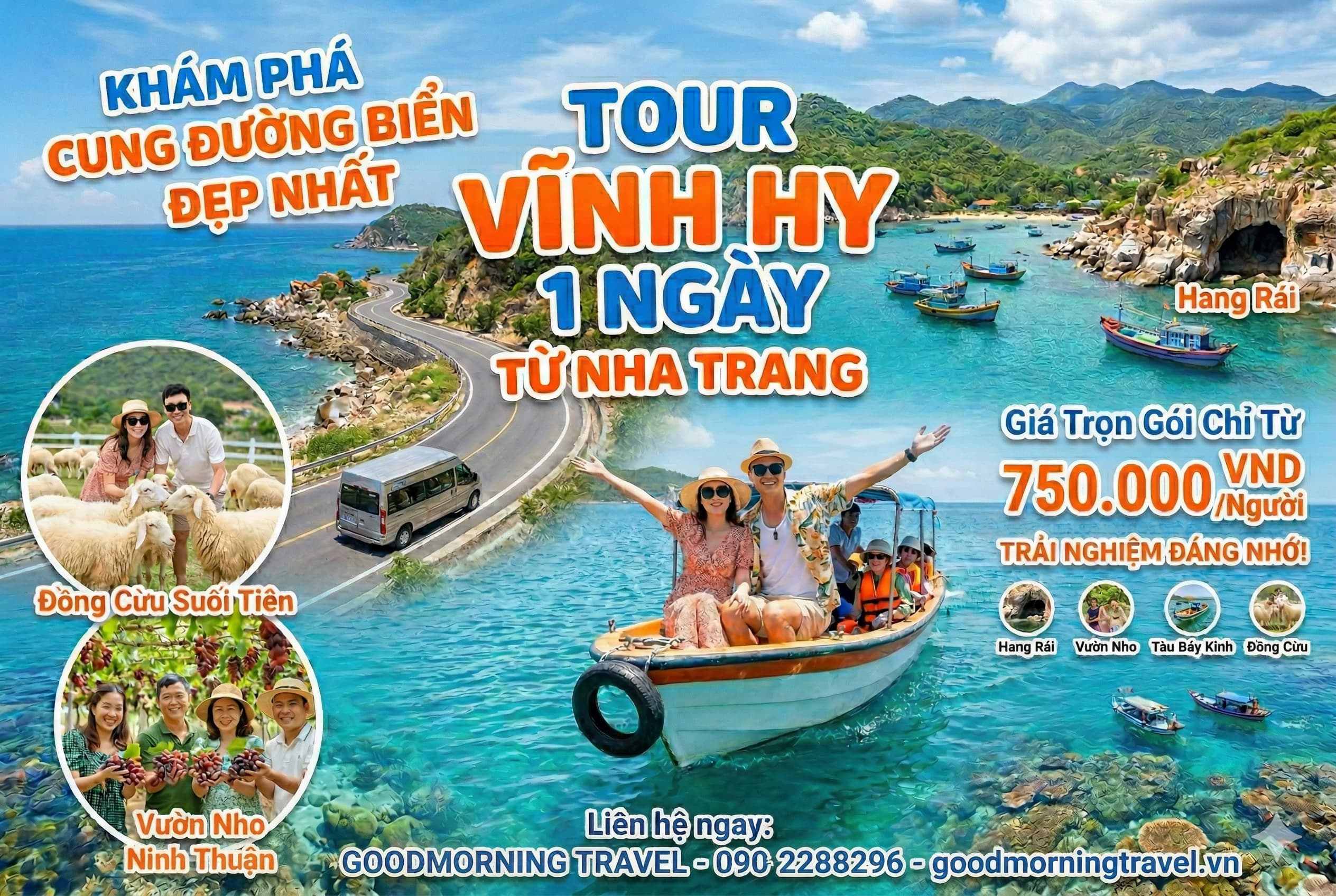Tour Vĩnh Hy 1 ngày