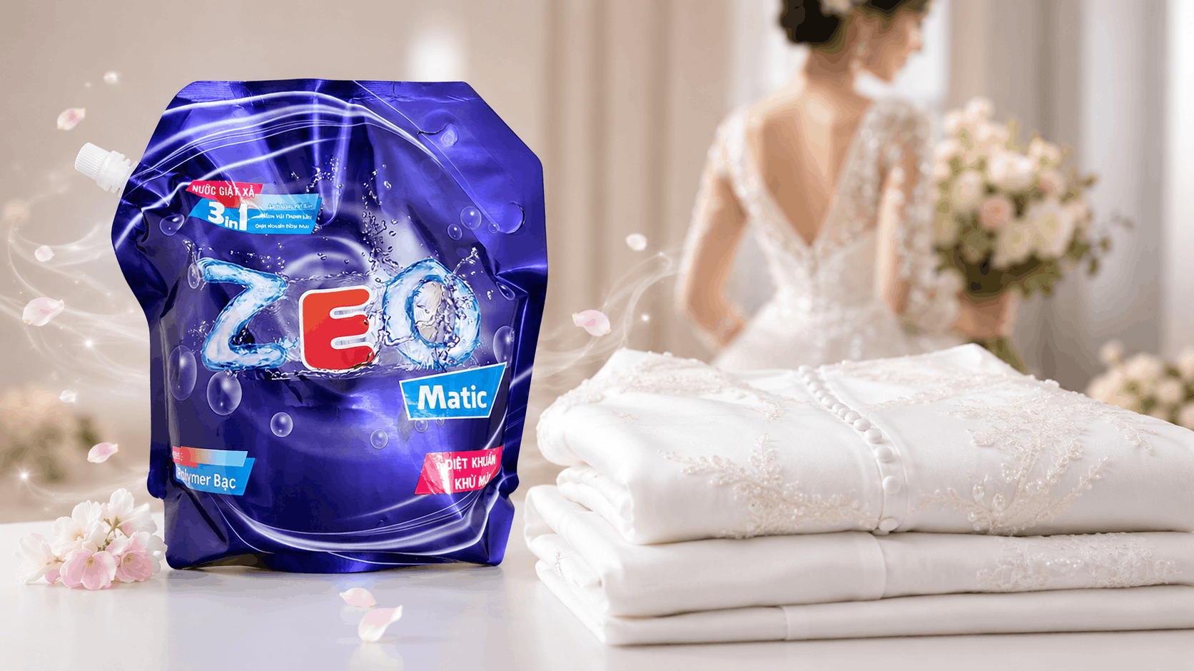 ed-037 | Cách giặt áo cưới - đặc biệt cẩn thận