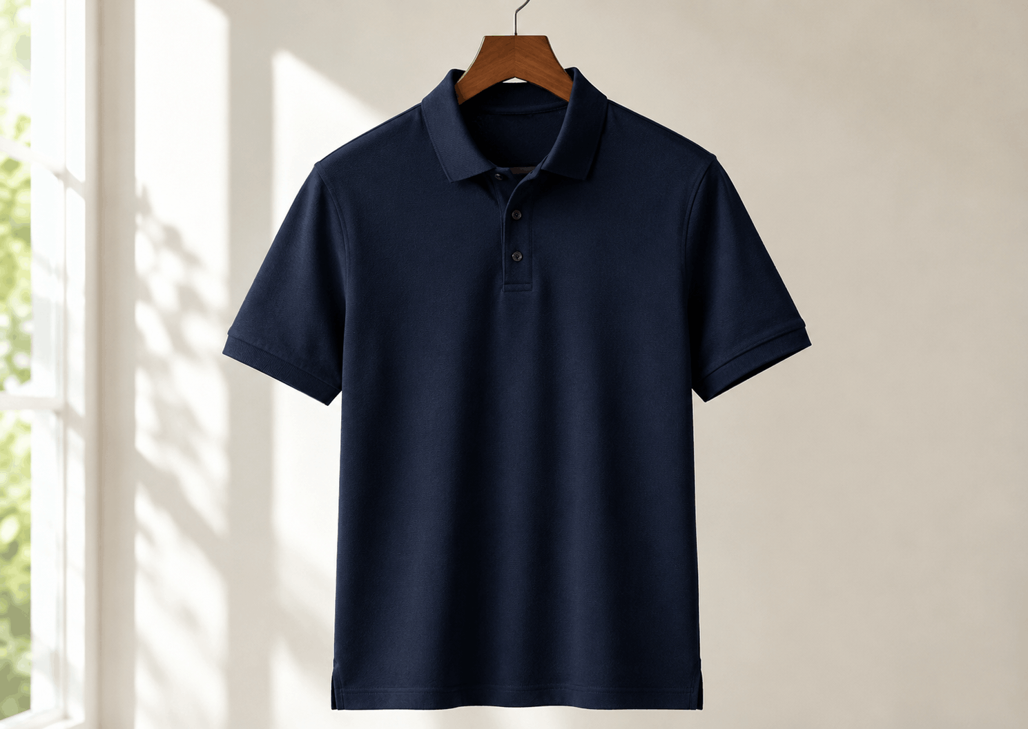 cách giặt áo polo giữ cổ áo không xù