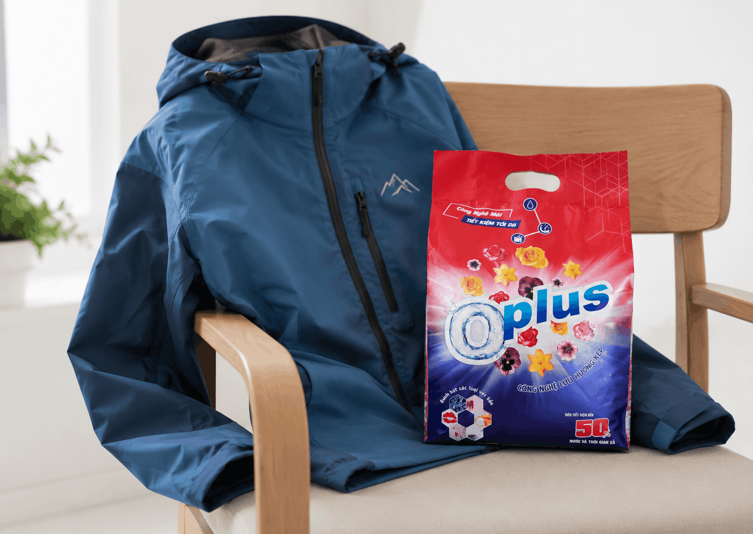 nước giặt Oplus cho đồ leo núi trekking