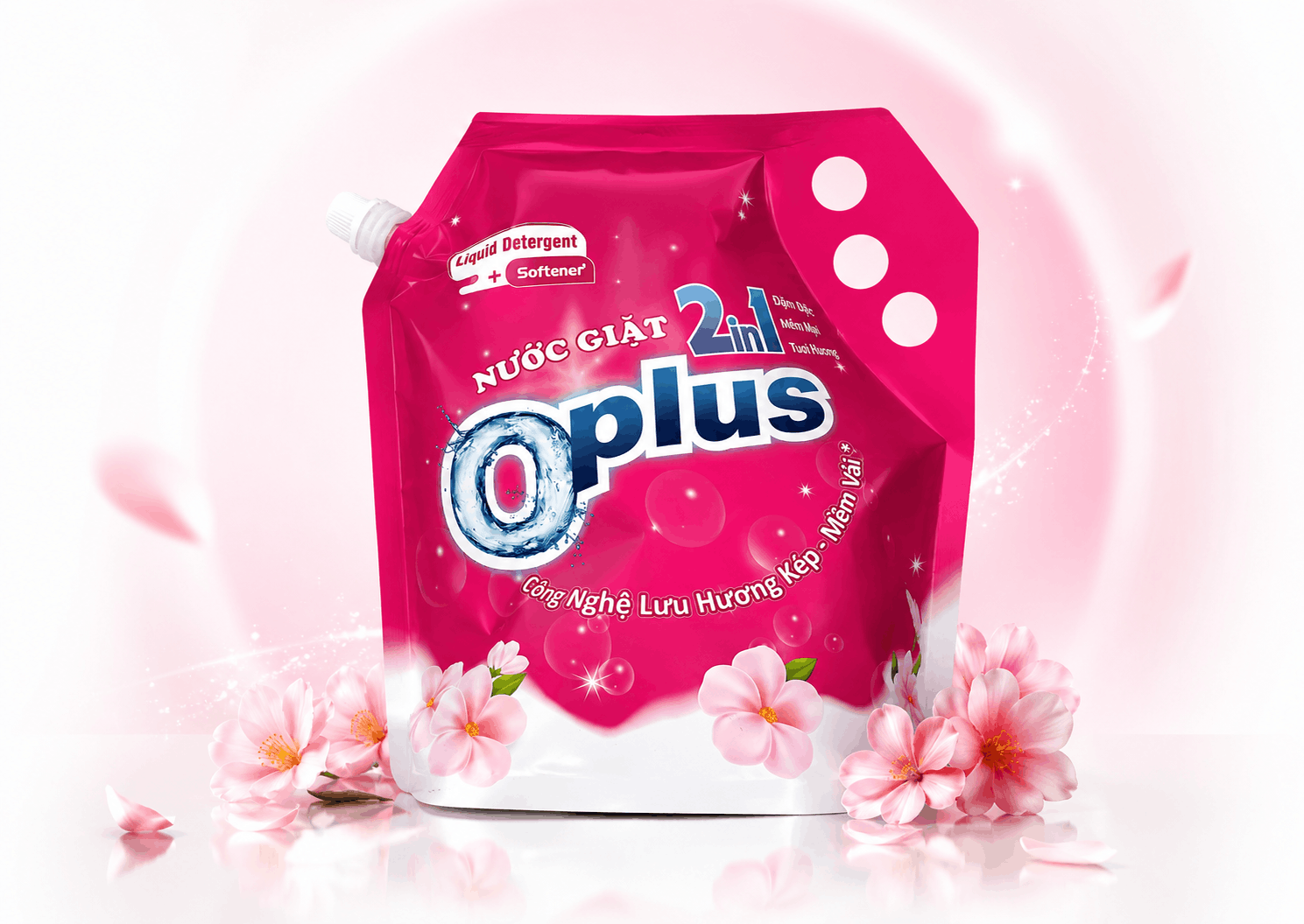 Nước giặt Oplus phù hợp giặt áo phao