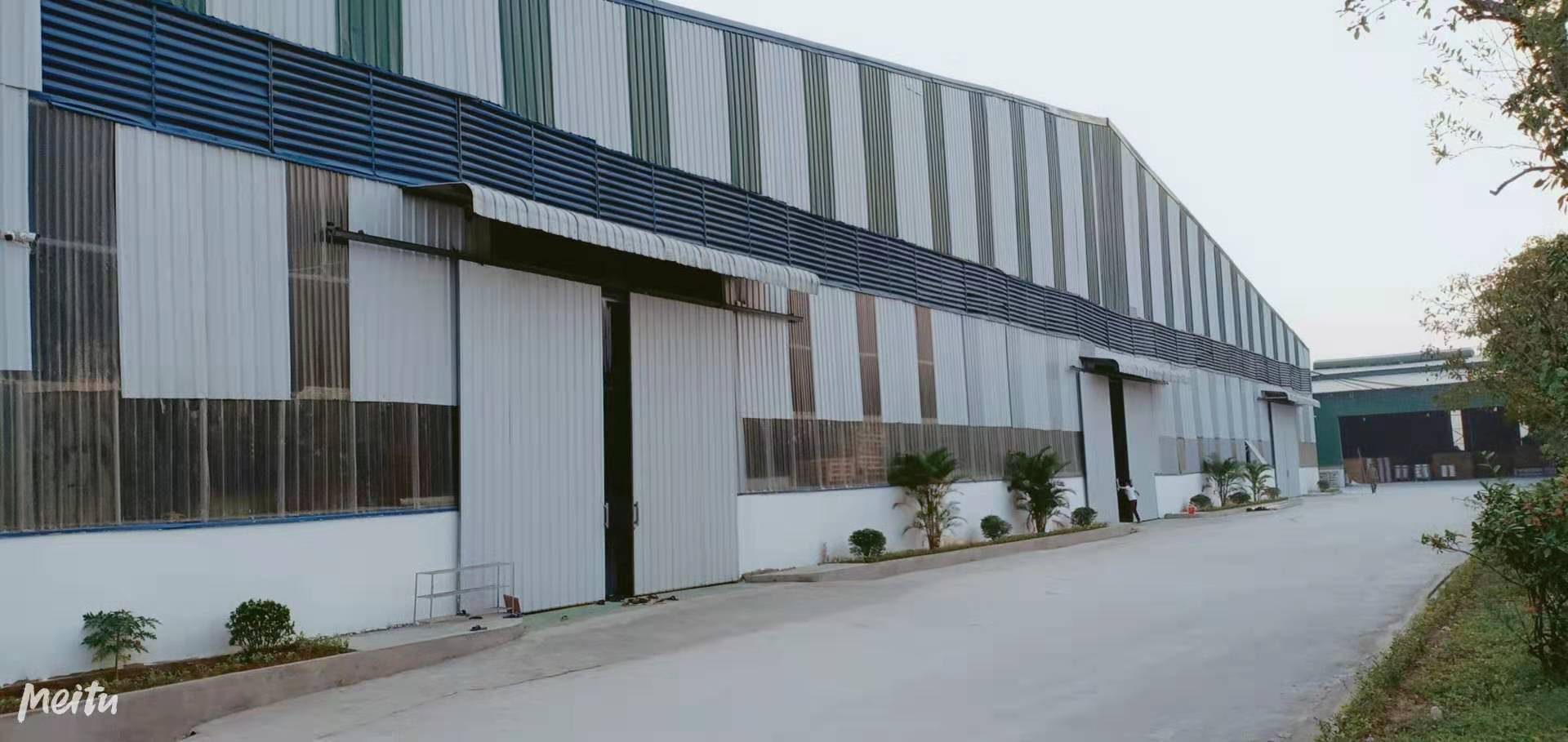 The pictures of CaCO3 powder factory