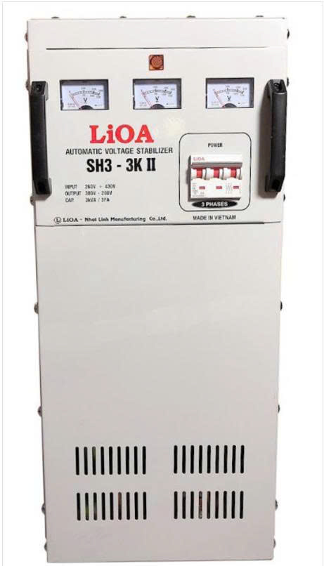 Ổn Áp Lioa 3 Pha SH3 3K II