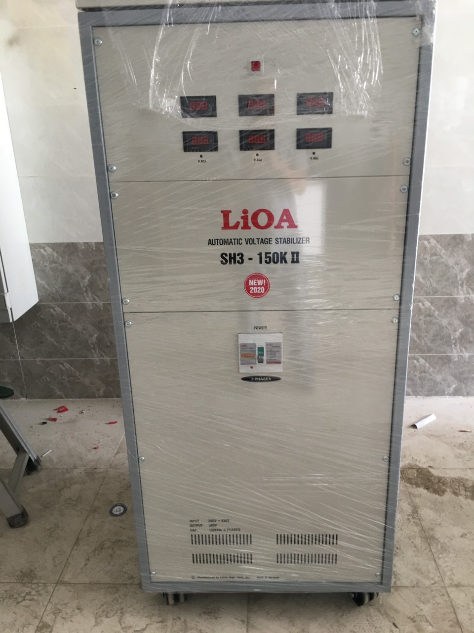 ỔN ÁP LIOA 3 PHA SH3 150K
