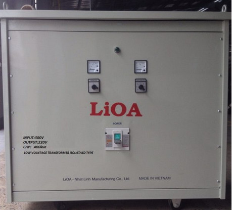 Biến Áp Đổi Nguồn Hạ Áp 3 Pha 400kva LiOA 3K402M2DH5YC (Cách ly)