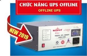 Máy Đổi Điện DC- AC & Sạc Bình Sóng Sin (1000VA - 12V)