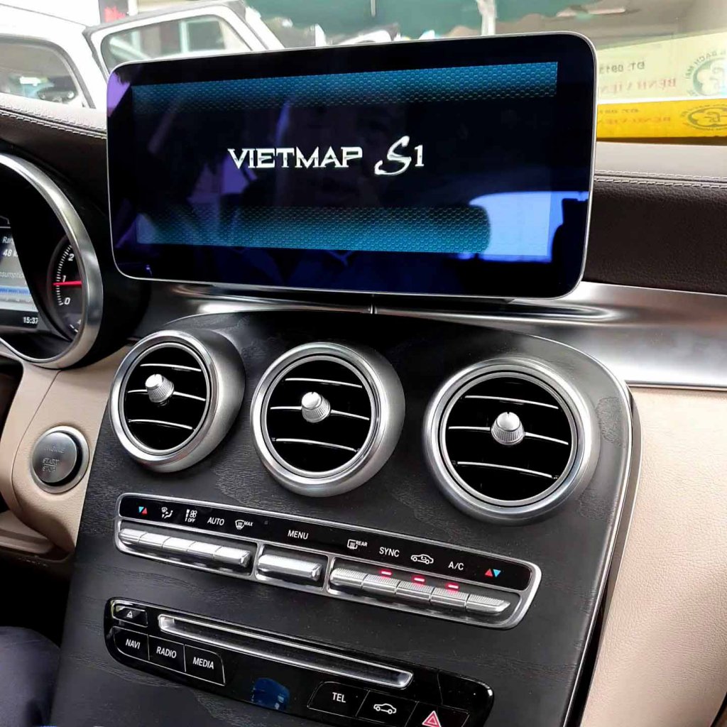 Màn hình android Mercedes C ,glc, e...