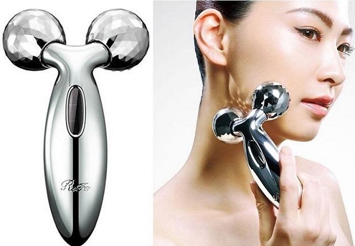 Máy massage mặt chất lượng Hitachi Hada Crie Hot & Cold.