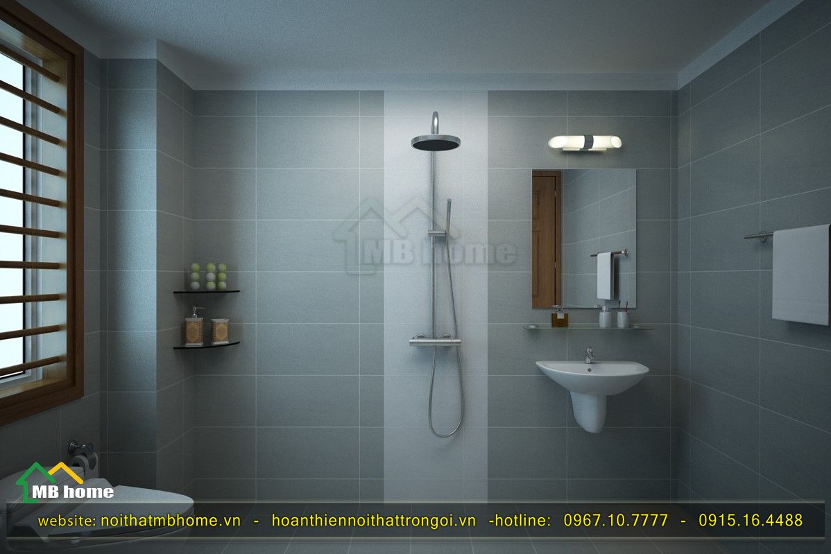 thiết kế nhà vệ sinh