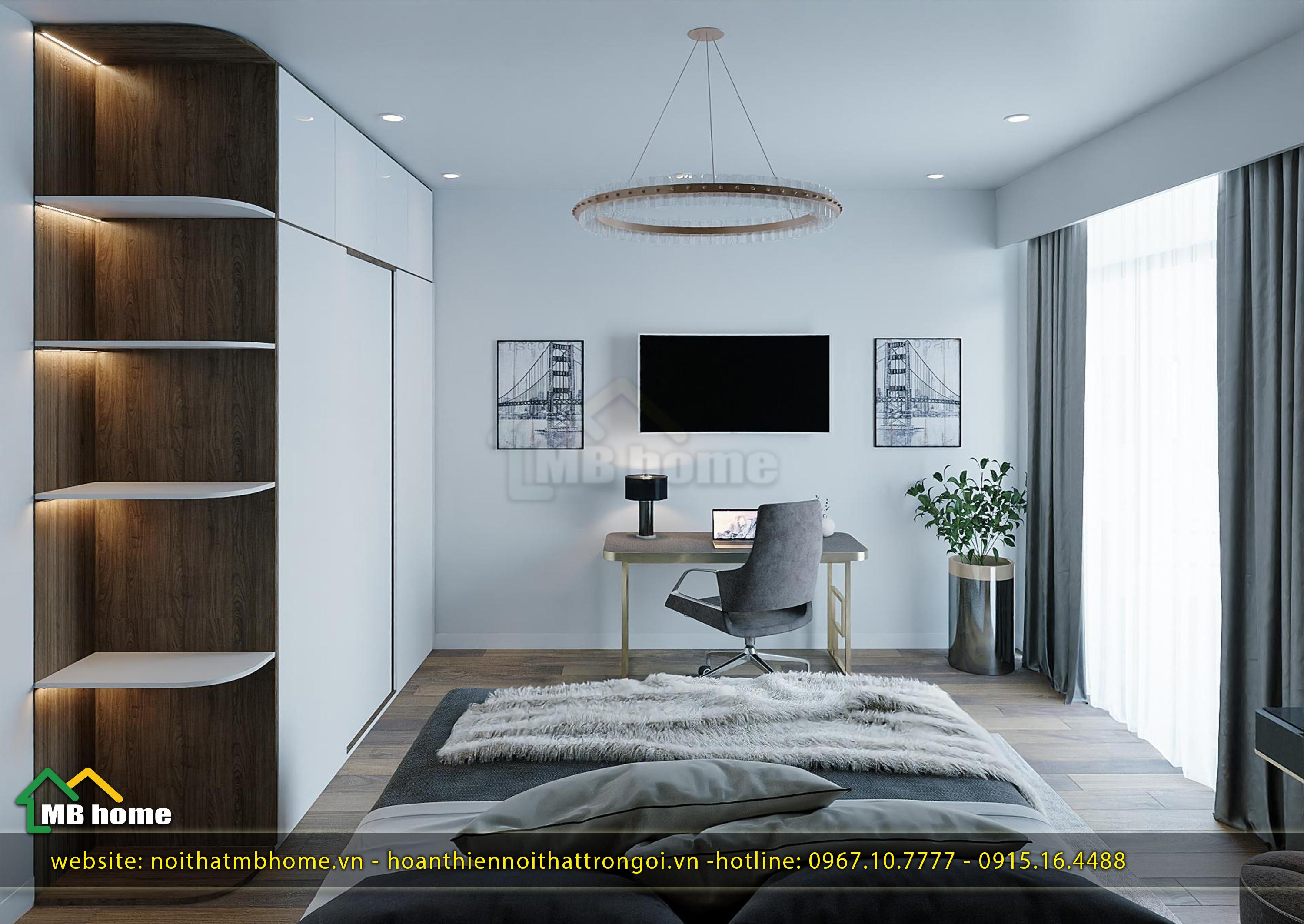 thiết kế nội thất phòng ngủ