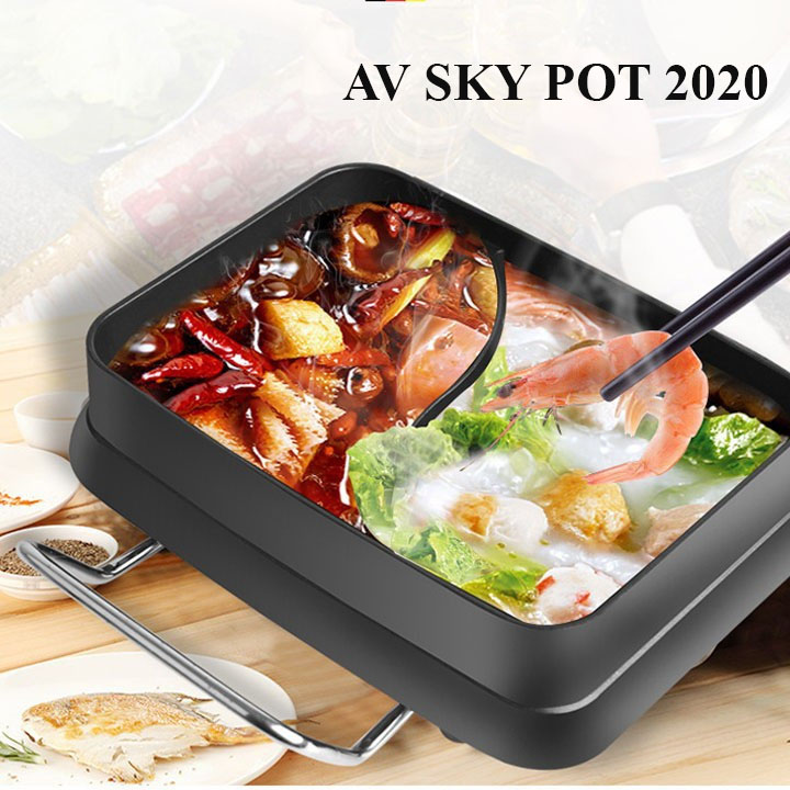 Bếp lẩu nướng đa năng Av Sky Pot 2020
