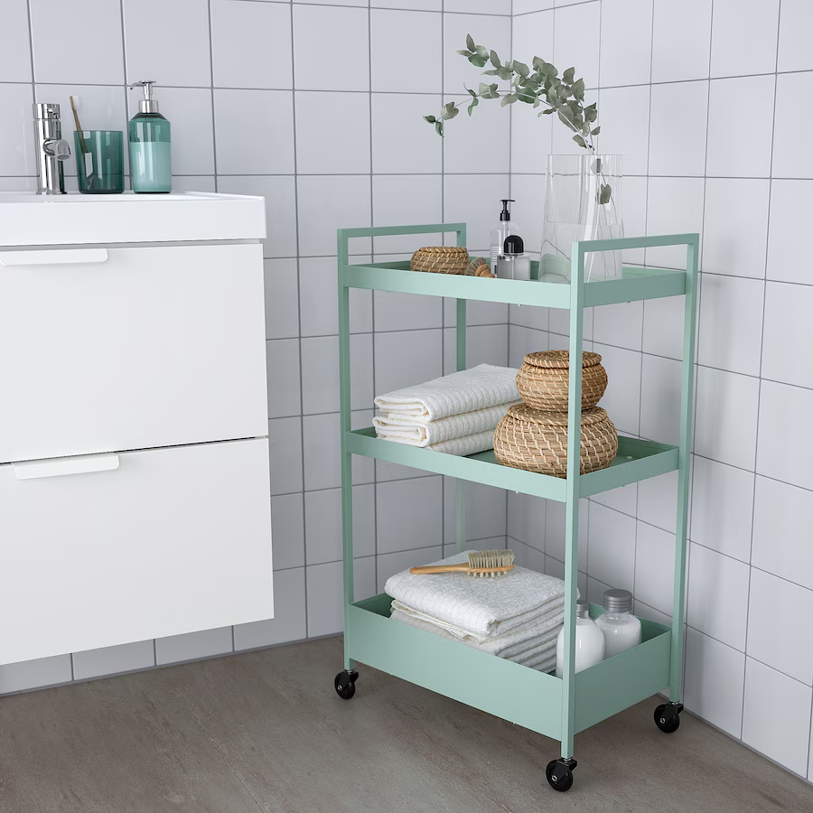 ke-xe-day-3-tang-mau-xanh-mint-nissafors-trolley-50-5x30x83-cm