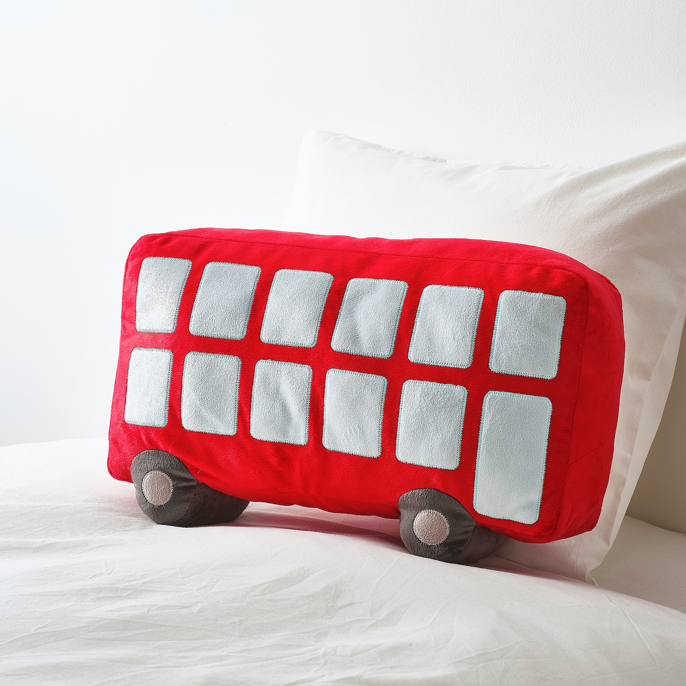 Gối ôm hình ô tô đỏ 45x27cm Upptag IKEA