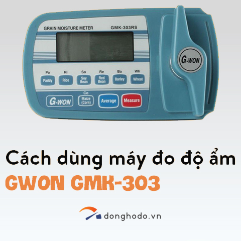 Sản xuất lúa đạt chuẩn global GAP với máy đo ẩm hạt GWON GMK-303