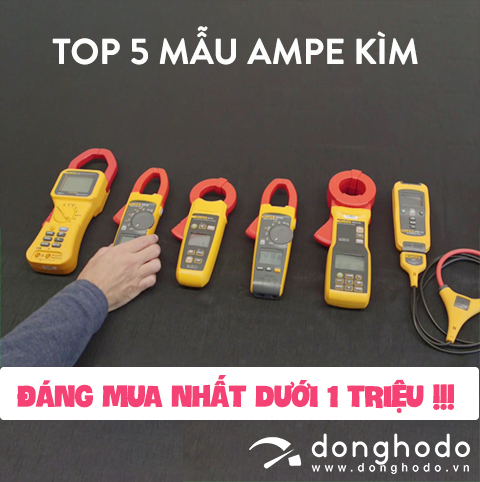 Top 5 mẫu ampe kìm giá rẻ đáng mua nhất dưới 1 triệu