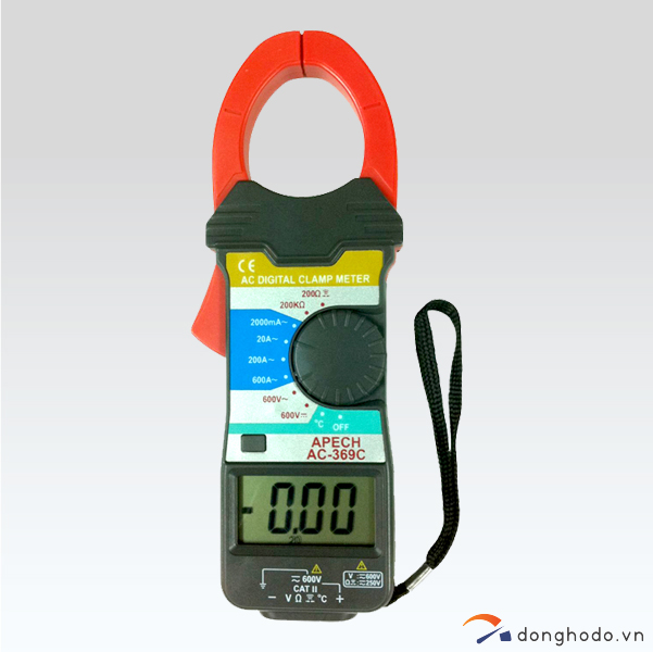 Ampe kìm đo dòng AC APECH AC-369C (600A)