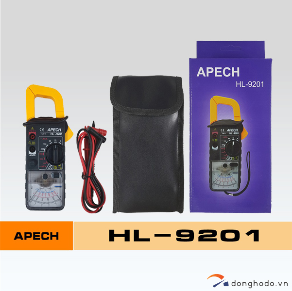 Ampe kìm chỉ thị kim APECH HL-9201 (300A) trọn bộ