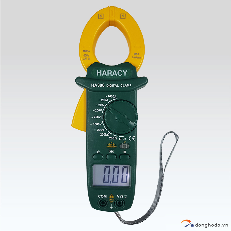 Ampe kìm đo dòng AC HARACY HA-306 (1000A)