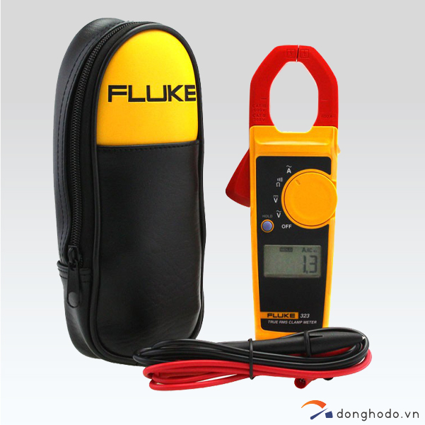 Ampe kìm đo dòng AC FLUKE 323 trọn bộ