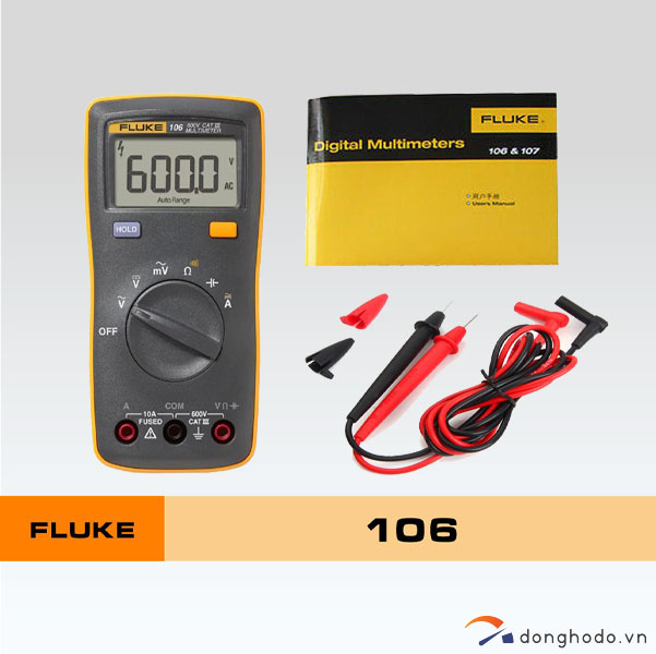 Đồng hồ vạn năng điện tử FLUKE 106 trọn bộ
