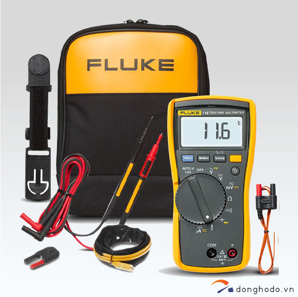 Đồng hồ vạn năng Fluke 116 trọn bộ