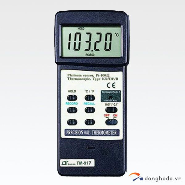 Thiết bị đo nhiệt độ cầm tay LUTRON TM-917 