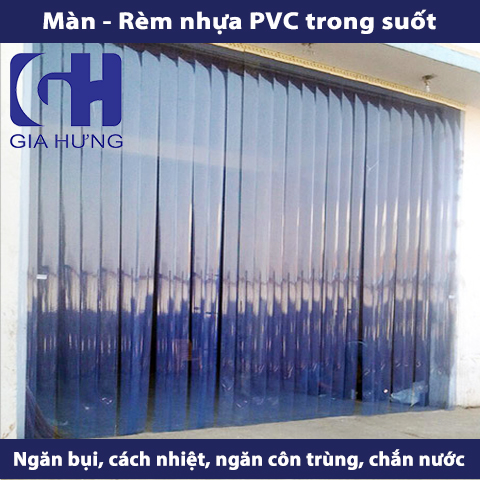 Rèm nhựa PVC trong suốt: Nếu bạn muốn không gian sống nhà mình tràn đầy ánh sáng tự nhiên và đẹp mắt, rèm nhựa PVC trong suốt là lựa chọn hoàn hảo cho bạn. Hãy xem hình ảnh để cảm nhận hết sự nhẹ nhàng và duyên dáng của sản phẩm này.