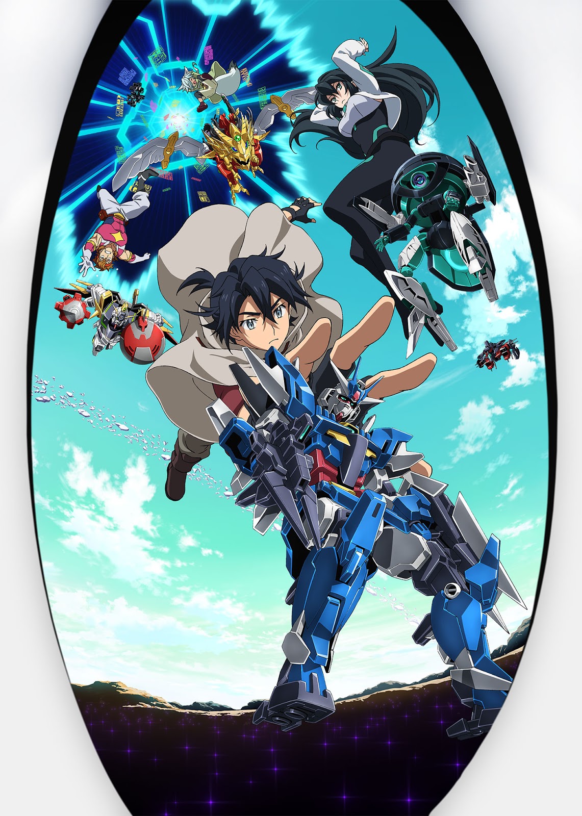 Gundam Build Diver Re:Rise công bố Trailer và các mẫu Mecha đầu tiên