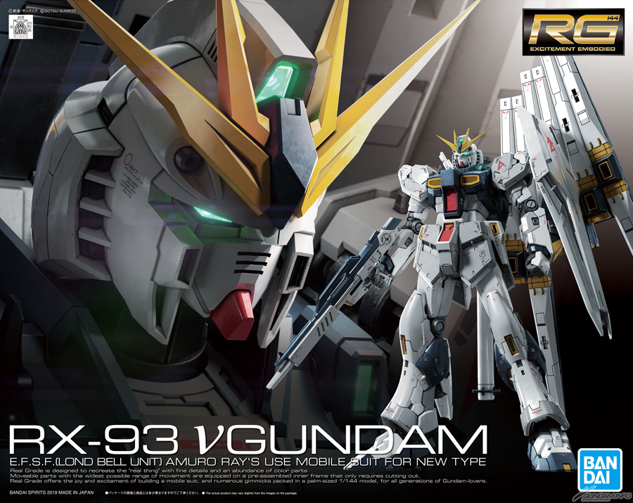 Bandai RG 1/144 Rx-93 Nu Gundam