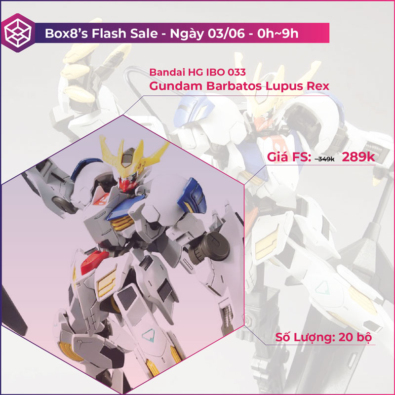 Box8's FLASH SALE - Ngày 03/06 - 0h~9h - Shopee