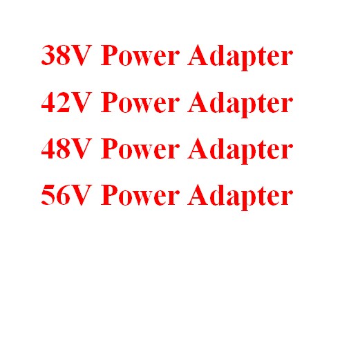 38V 42V 48V 56V Power Adapter
