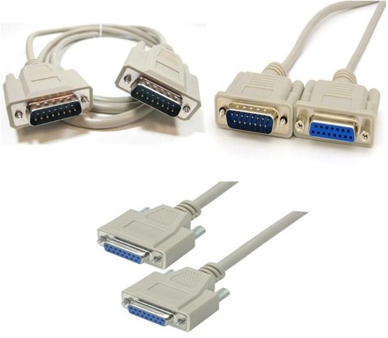 Cáp Kết Nối RS232C DB15 15Pin Hai Hàng Serial Cable