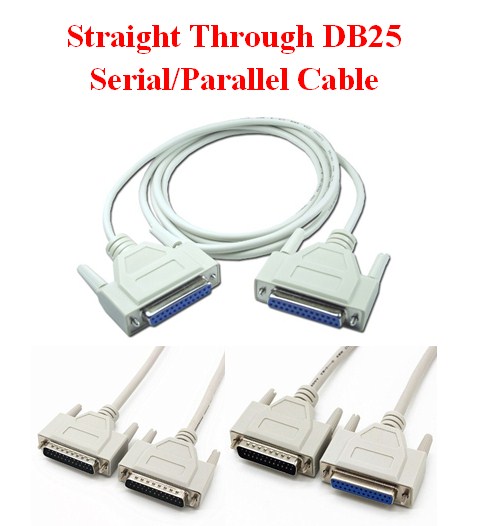 Cáp DB25 Serial LPT Parallel 1284 Chuẩn Nối Tiếp Thẳng