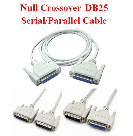 Cáp DB25 Serial LPT Parallel 1284 Chuẩn Kết Nối Chéo