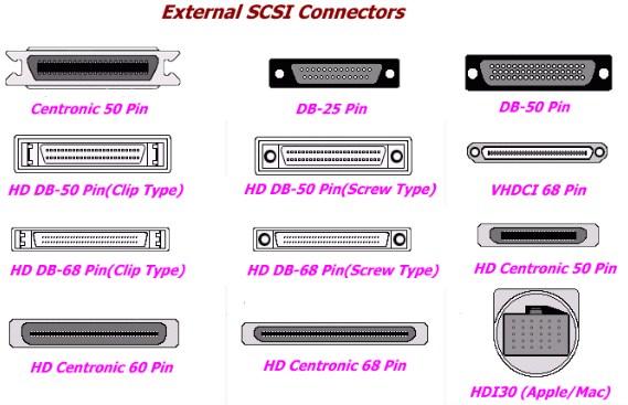 Cáp Kết Nối Chuẩn SCSI