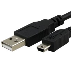 Cáp USB 2.0 Type A Male to Type B Mini Male Cable