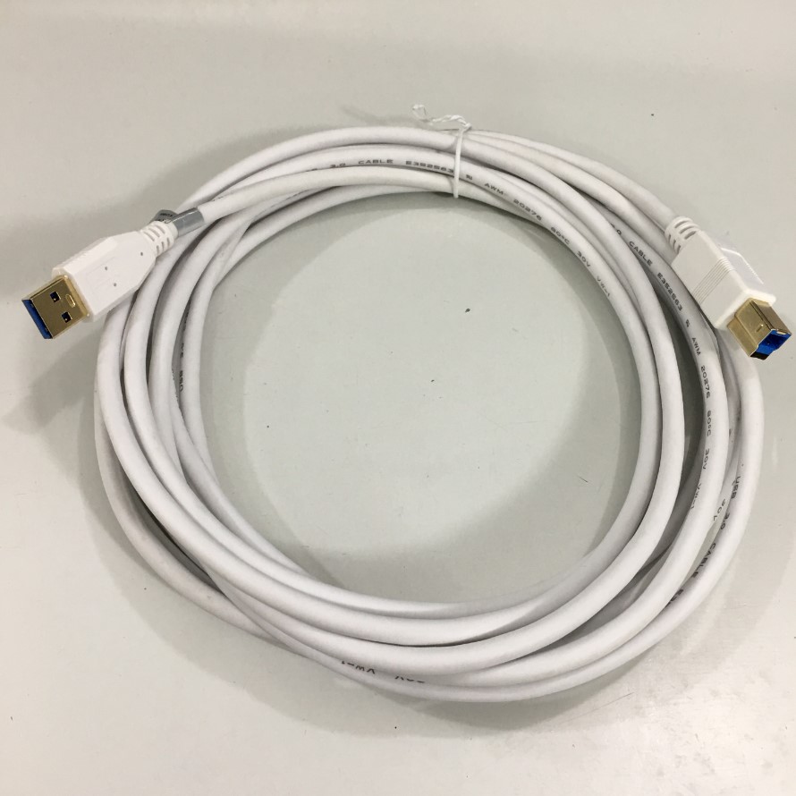 Cáp NETmate 5Gbps USB 3.0 Type A to Type B M/M Cable 17Ft Dài 5M For ...