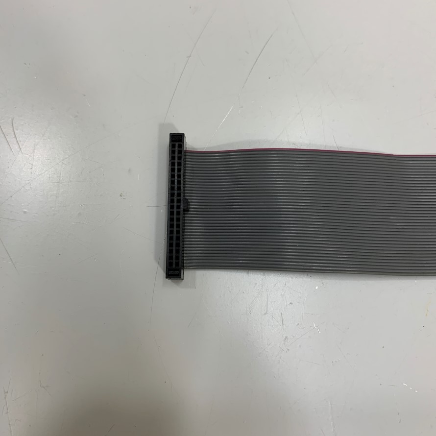 thumbnail image 2 of 1 Meter 40-Pin 0.635mm Pitch Gray Flat Ribbon Cable – For 1.27mm FC Connectors 2 of 2