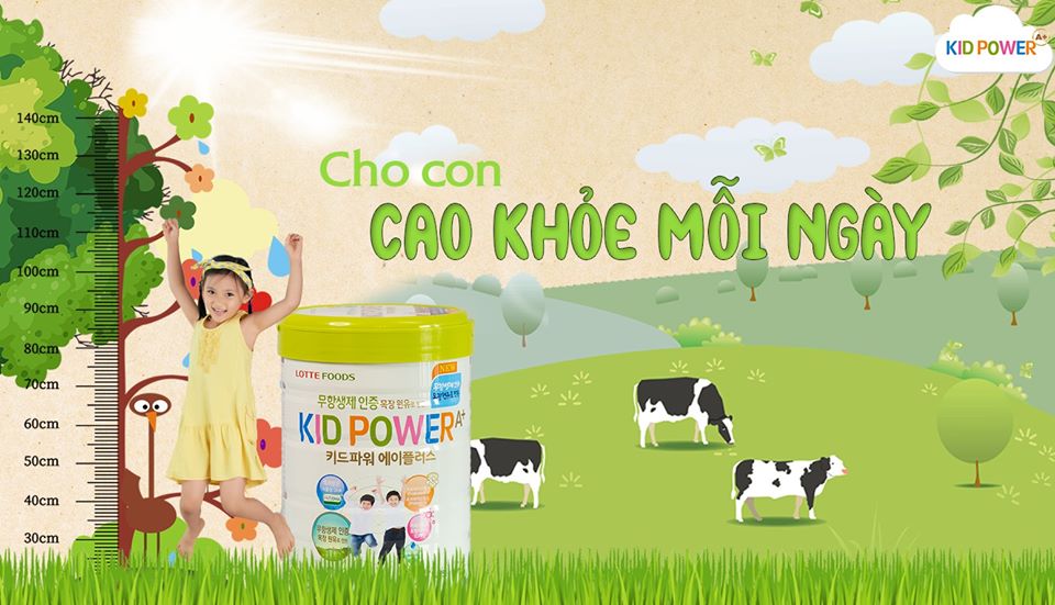 Đánh giá sữa Kid Power cho trẻ từ 1-10 tuổi