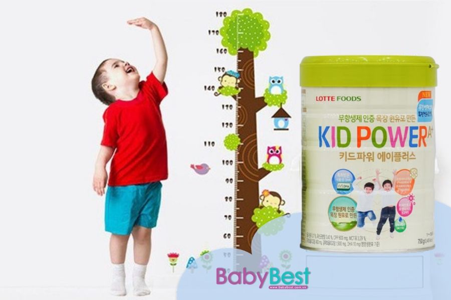 SỮA KID POWER NỘI ĐỊA HÀN QUỐC ĐƯỢC ƯA CHUỘNG HIỆN NAY