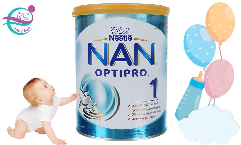 Sữa Nan Nga Optipro số 1 dạng hộp (800g)