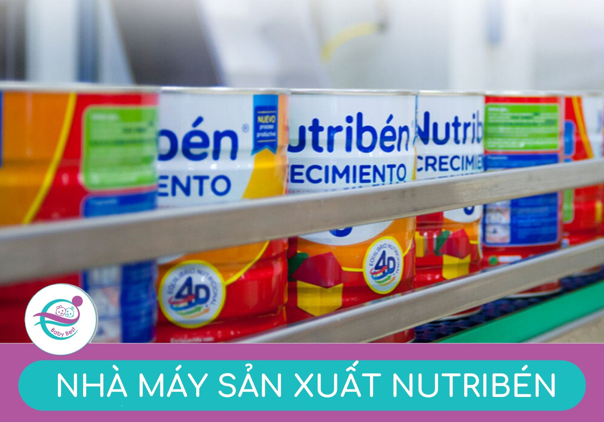 Nhà máy sản xuất sữa Nutriben tại Tây Ban Nha