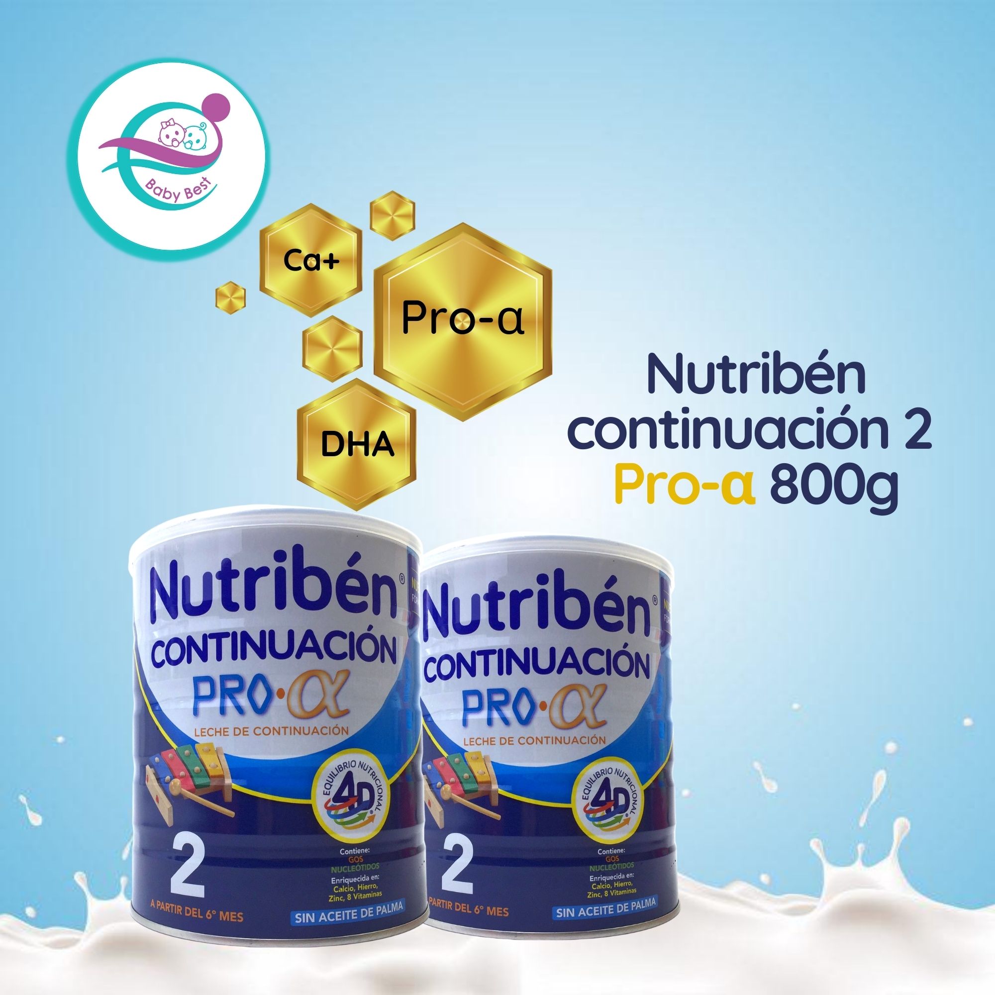 Nutribén Continuación 2 Pro α 800g